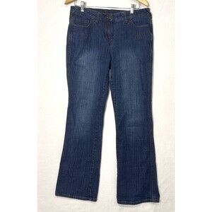 Vintage Chi by Falchi Y2K Mid Rise Jeans Sz 14 Suede Patchwork Pockets Western
